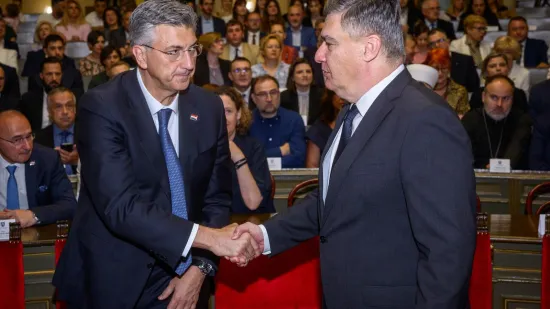 Milanović i Plenković se rukovali, a onda su uslijedili govori