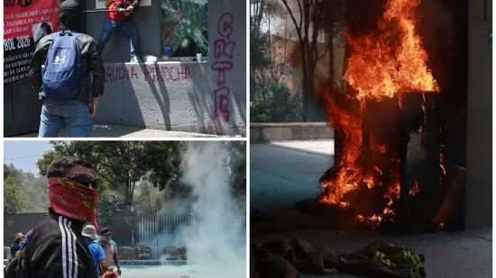 Domaćin u problemu: Vatra, suzavac i gumeni meci samo tjedan dana prije otvaranja SP-a