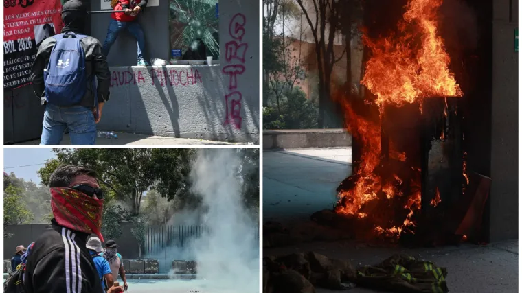 Domaćin u problemu: Vatra, suzavac i gumeni meci samo tjedan dana prije otvaranja SP-a