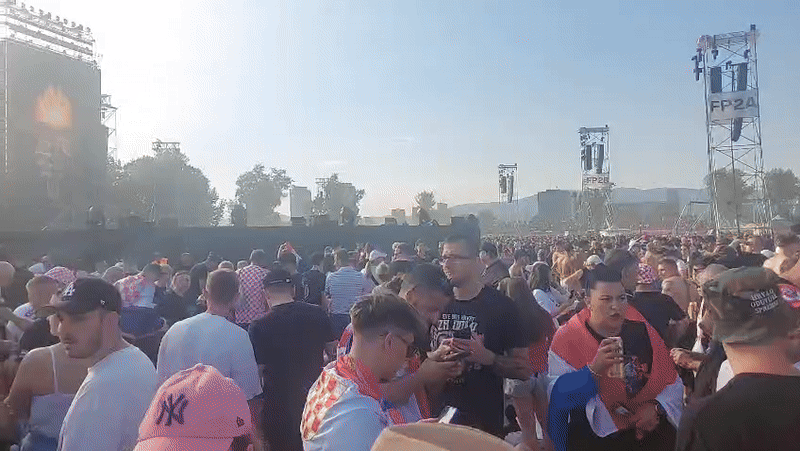 Snimka ispred bine: Pogledajte kakav se spektakl sprema, čeka se samo Thompsona