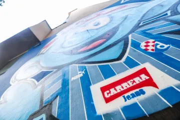 U jakom Dinamovom uporištu svi zure u jedan zid i pitaju se tko je ovo napravio