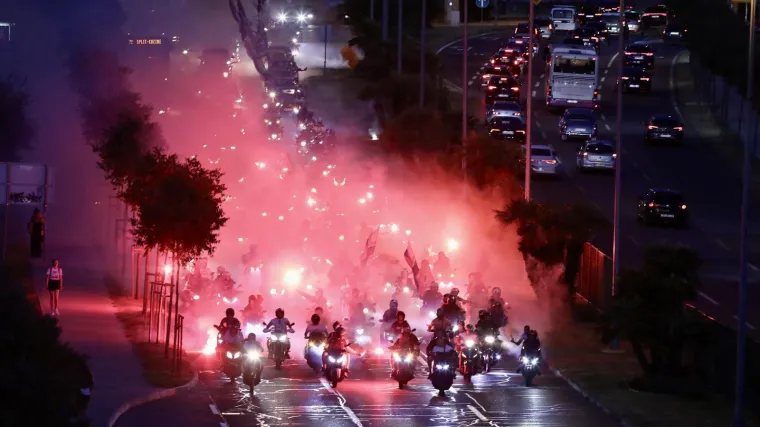 Nemo&scaron;' ti to razumit: Torcida napravila spektakl uoči derbija