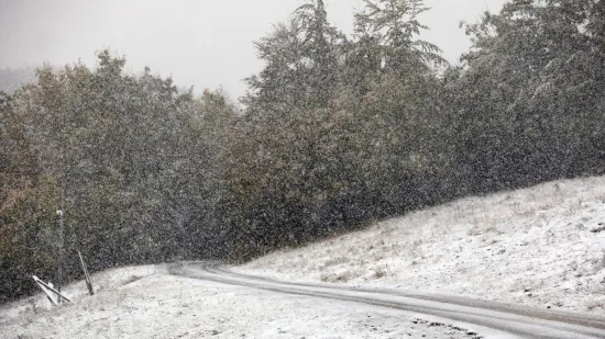 Prvi snijeg zabijelo Platak: Te&scaron;ko je vjerovati da su ovo jesenski prizori