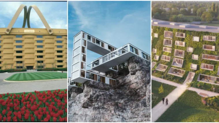 Od kuće na rubu litice, do one u obliku ko&scaron;are: Nevjerojatno, kakve se sve arhitekture grade