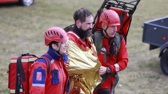 Dramatični prizori spa&scaron;avanja na istoku Hrvatske: Požar na brodu, dim i panika