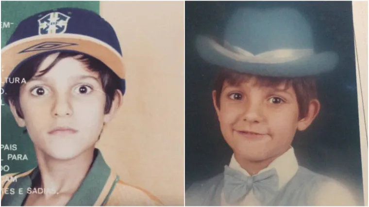 Vidite li mili pogled ovog slatkog dječaka? Danas mu se ljudi zgražaju zbog demonskog izgleda