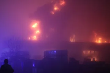 Veliki požar u Zaboku: Vatra guta postrojenje CIAK-a, gradonačelnica: 'Sve ćemo poduzeti da građani budu sigurni'