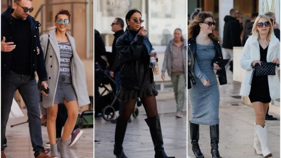 Kao da je stiglo proljeće: Zadranke u minjacima i visokim čizmama preuzele &scaron;picu