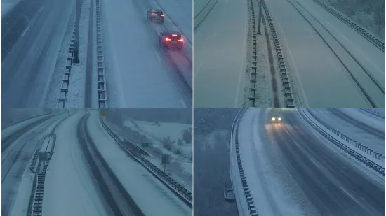 Prve pahulje zabijelile dijelove Hrvatske, ali i stvorile kaos na cestama: Stiže bijeli Božić