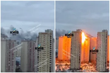 Ruski projektil pogodio zgradu: Serija glasnih eksplozija u Kijevu