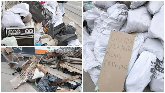Odvratni prizori iz samog centra Zagreba! Glomazni otpad naljutio stanare: 'Ovo nije odlagali&scaron;te'