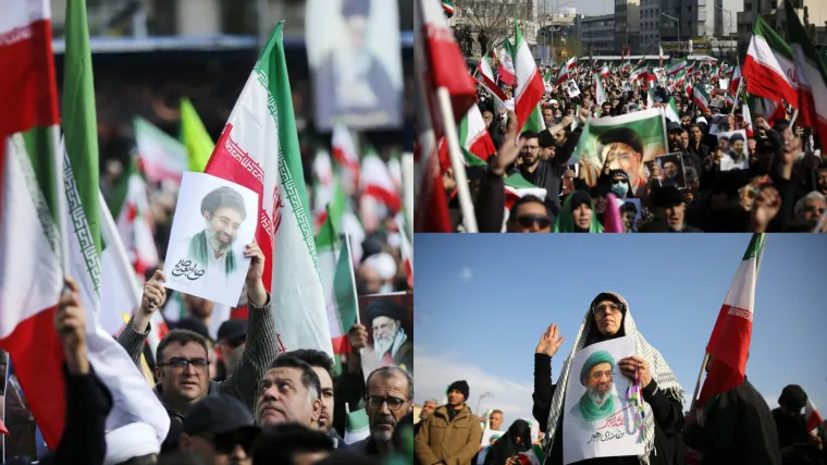 Iranci sa zastavama i portretima iza&scaron;li podržati novog vrhovnog vođu: Pogledajte prizore iz glavnog grada